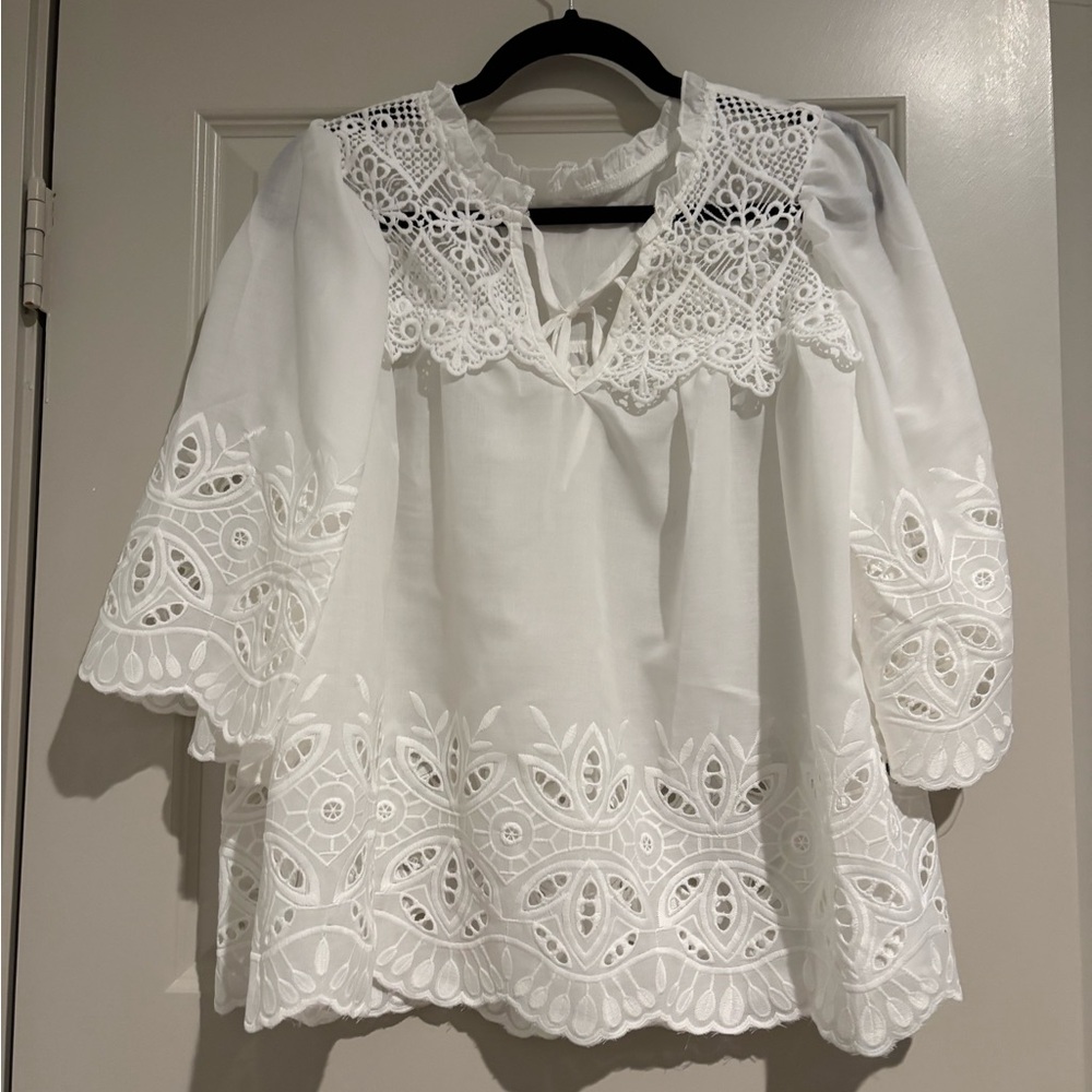 Short sleeve blouse